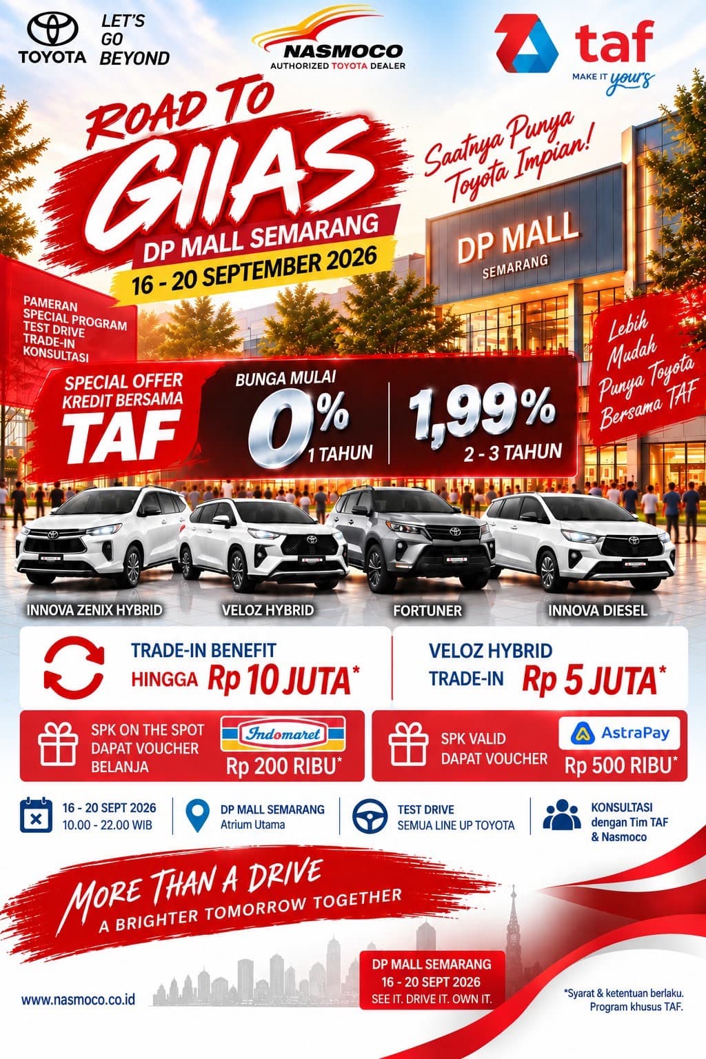 Bunga 0% untuk Kredit 1 Tahun